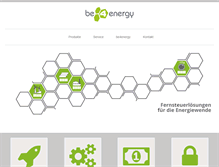 Tablet Screenshot of be4energy.com